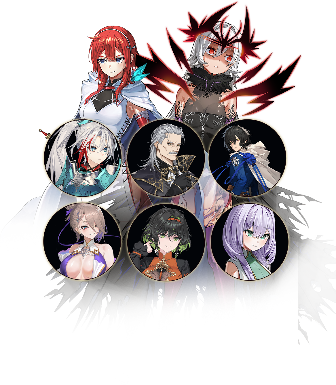 Brand-new characters