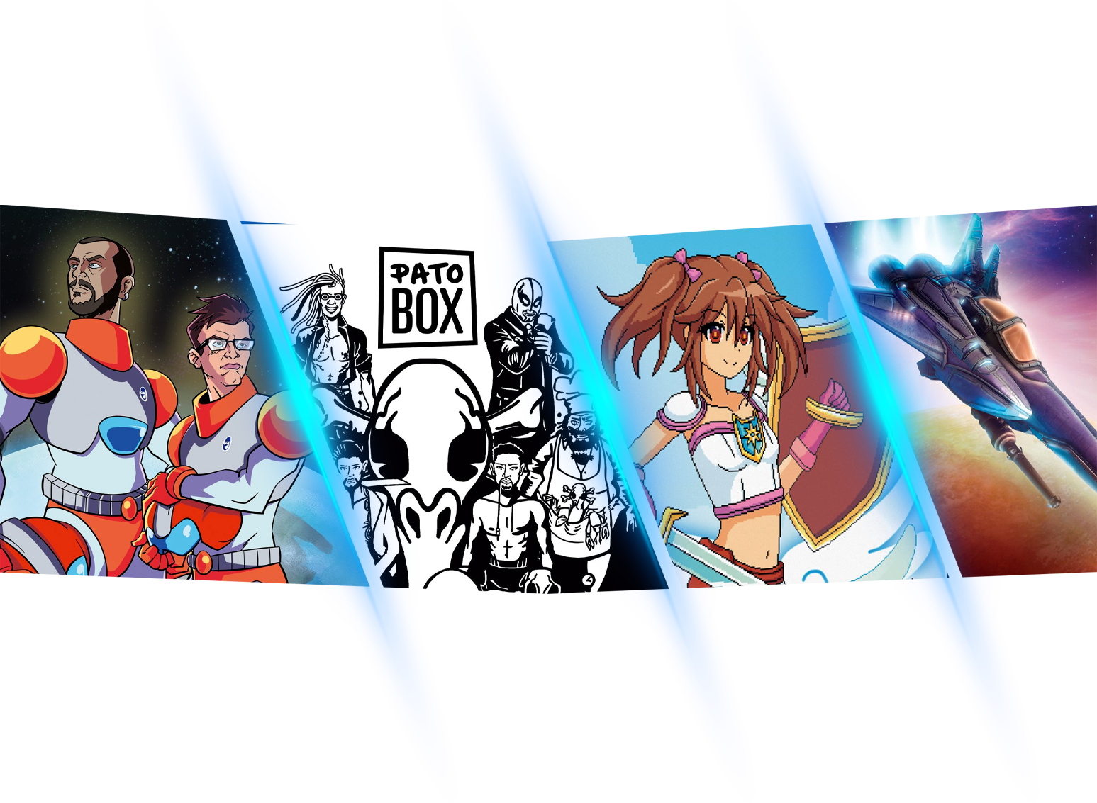 Featured exclusive titles artwork