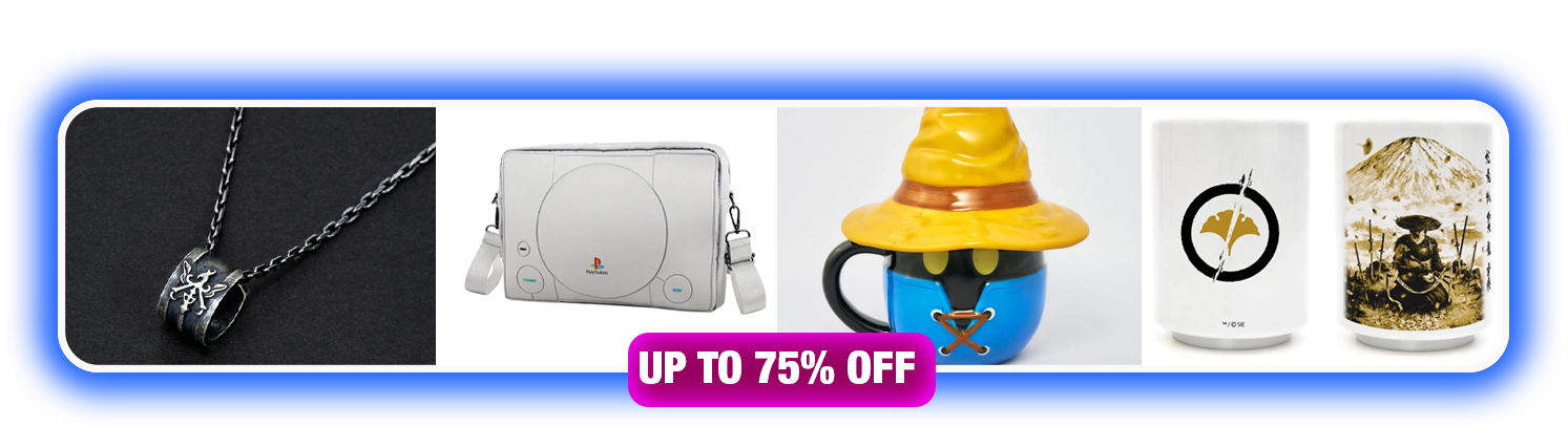More merch — up to 75% off