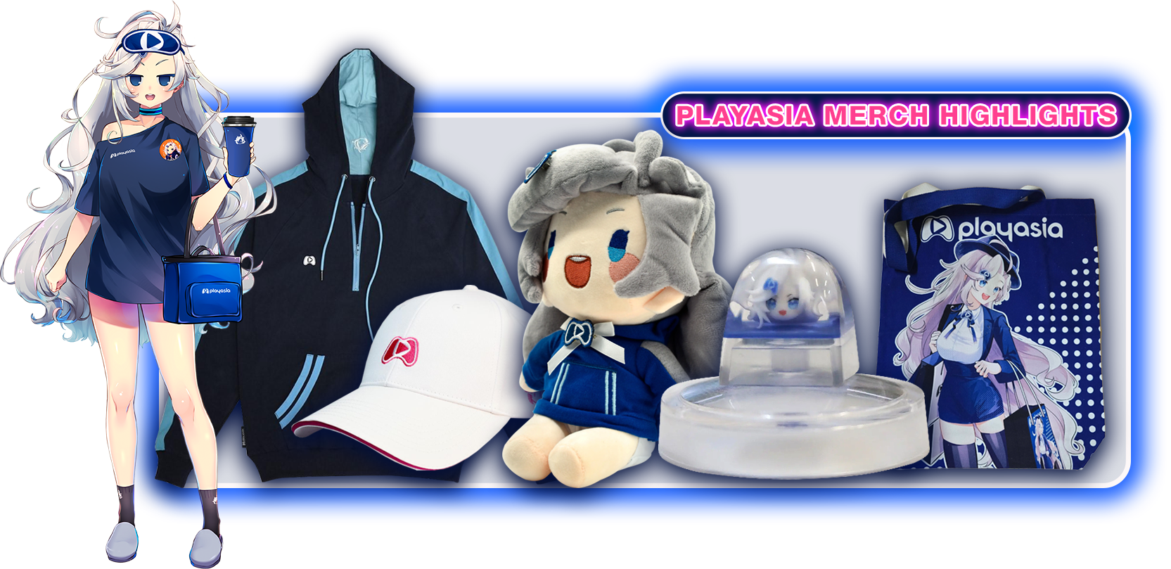 Playasia Merch Highlights