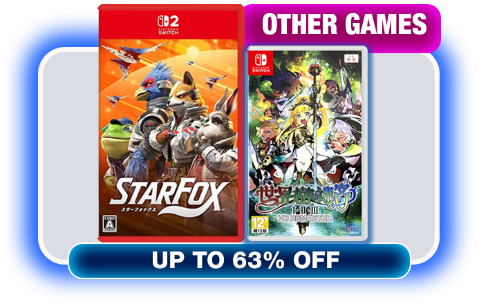 Other games — up to 63% off