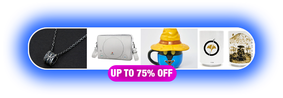 More merch — up to 75% off