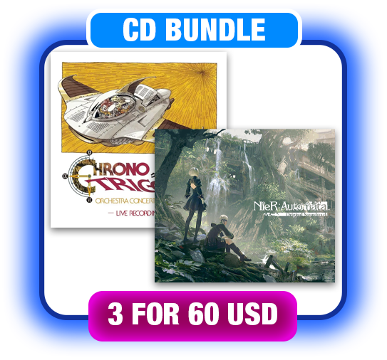 CD Bundle — 3 for 60 USD